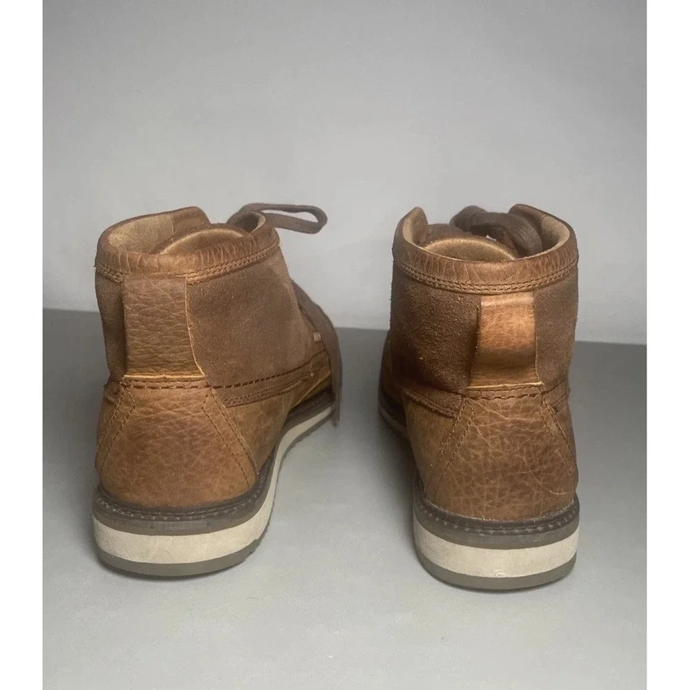 ARIAT LOOKOUT Distressed Leather Moc‎ Toe Chukka Boots Men's US 12 EE